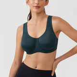 Women's High Impact Sports Bra lotus root grey