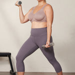 Women's High Impact Sports Bra White