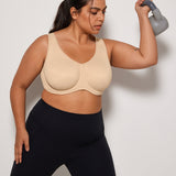 Women's High Impact Sports Bra White