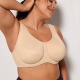Women's High Impact Sports Bra White