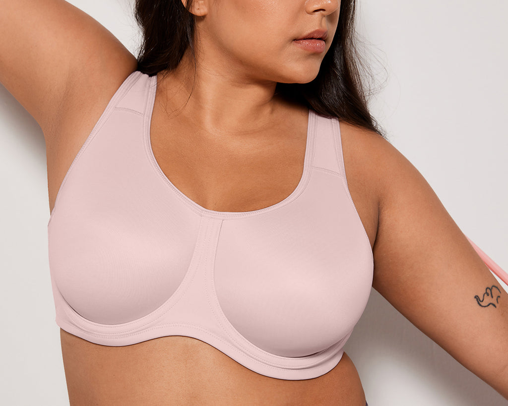 Women's High Impact Sports Bra White