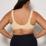 Women's High Impact Sports Bra lotus root grey