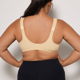 Women's High Impact Sports Bra lotus root grey