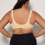 Women's High Impact Sports Bra Tan Milkshake @model_info:Milkshake