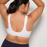Women's High Impact Sports Bra White