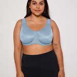Women's High Impact Sports Bra lotus root grey