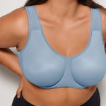 Women's High Impact Sports Bra lotus root grey
