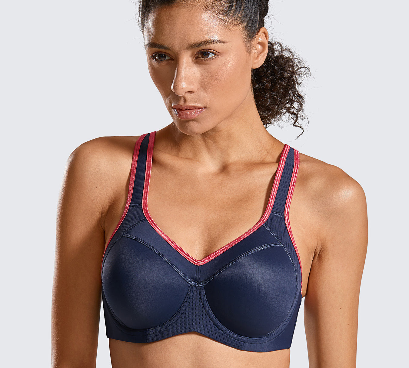 Women's Racerback Underwire Sport Bra Black