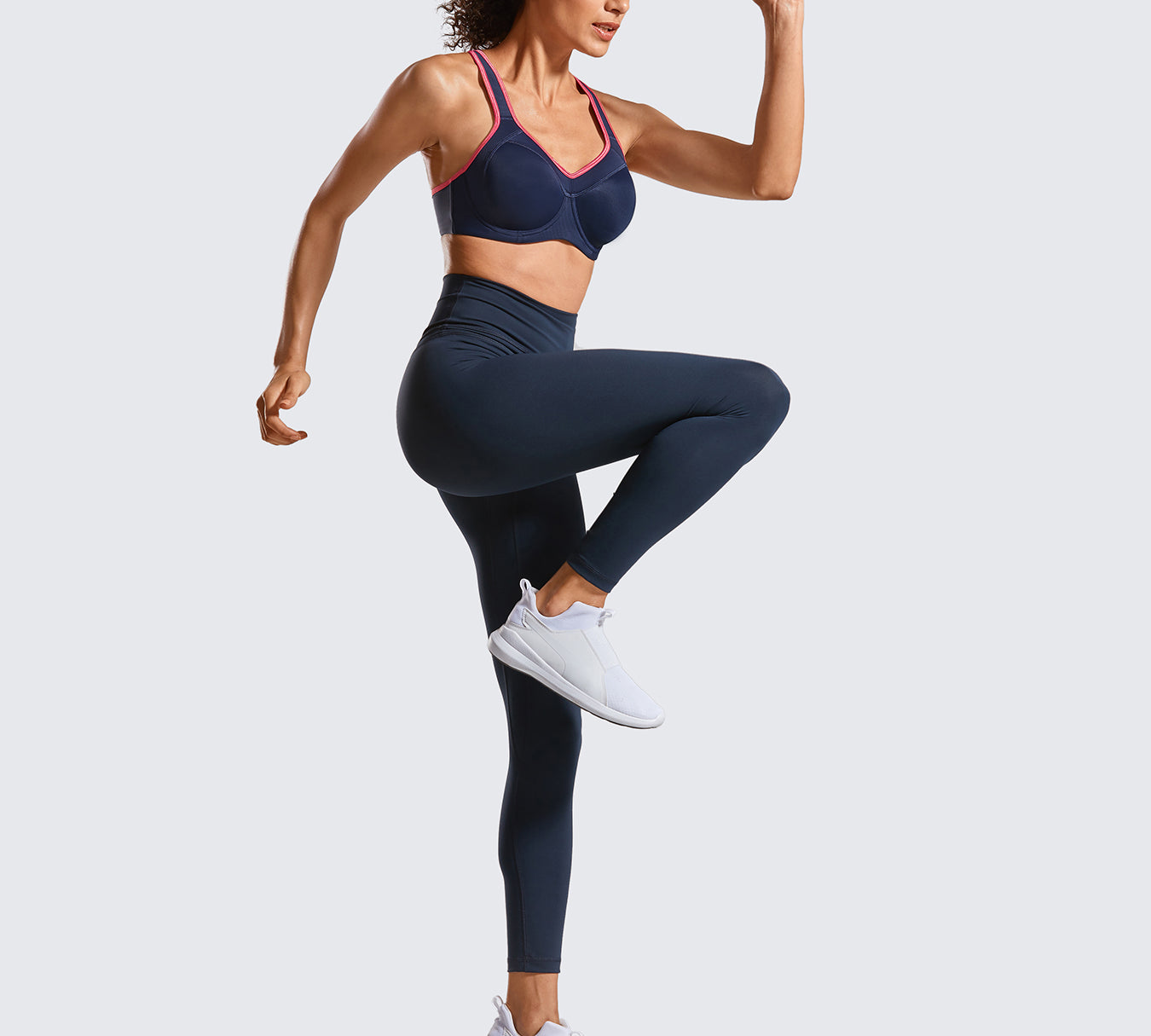 Women's Racerback Underwire Sport Bra Black