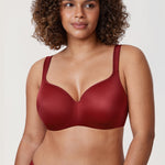 Women's Seamless Underwire Bra Apricot Pink