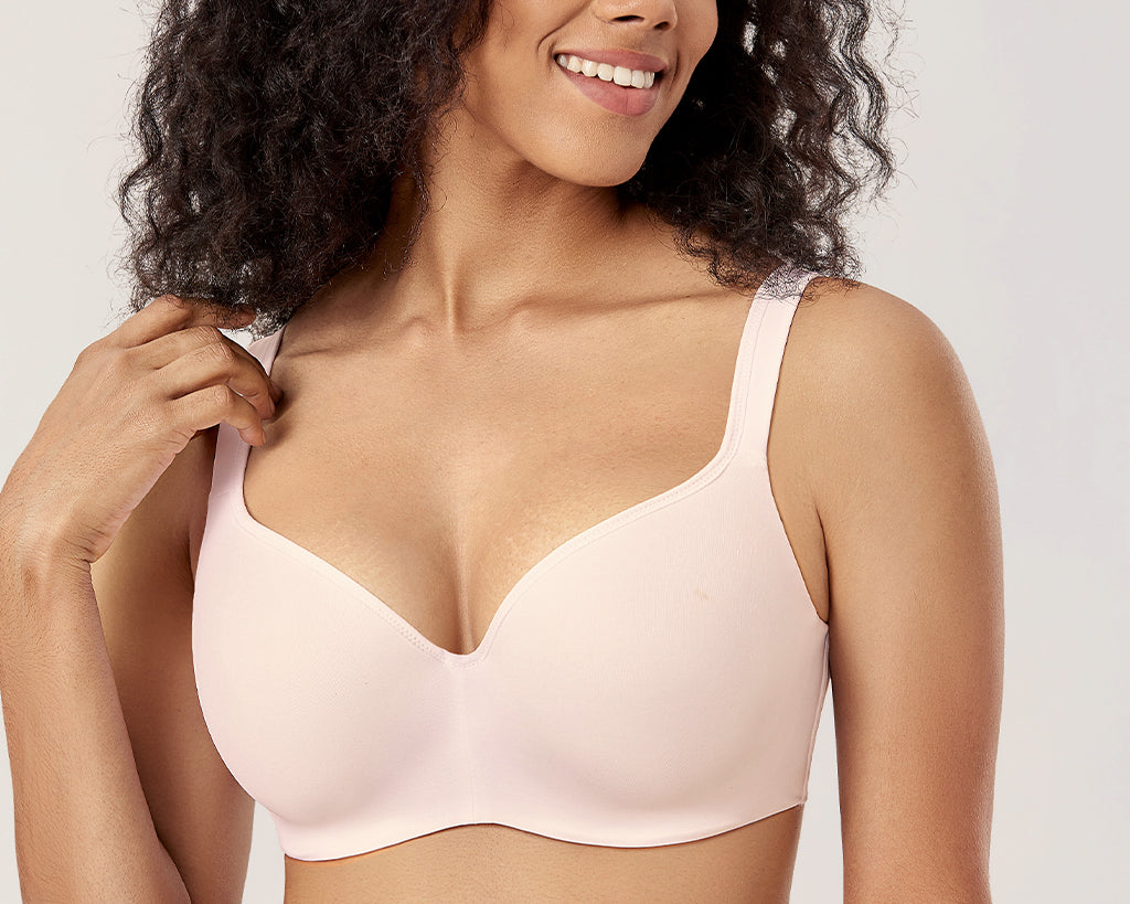 Women's Seamless Underwire Bra Beige
