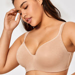 Women's Seamless Underwire Bra Beige