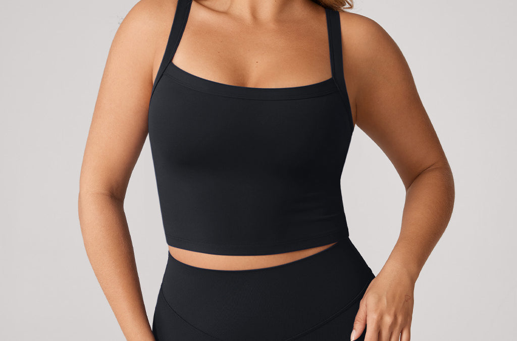 Women's Hugcurve Adjustable Longline Workout Bra Spar green