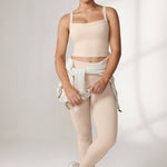 Women's Hugcurve Adjustable Longline Workout Bra Black