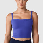 Women's Hugcurve Adjustable Longline Workout Bra Black