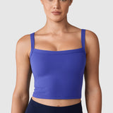 Women's Hugcurve Adjustable Longline Workout Bra Black