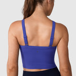 Women's Hugcurve Adjustable Longline Workout Bra Stardust