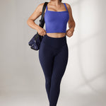 Women's Hugcurve Adjustable Longline Workout Bra Stardust