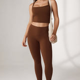 Women's Hugcurve Adjustable Longline Workout Bra Royal Blues