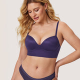 Women's T-shirt Push Up Bra Heliotrope