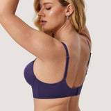 Women's T-shirt Push Up Bra Heliotrope