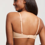 Women's Romantic Lace Plunge Bra Black