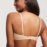 Women's Romantic Lace Plunge Bra Black