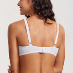 Women's Underwire Balconette Bra - Unlined White