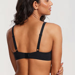 Women's Underwire Balconette Bra - Unlined Black
