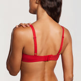 Women's Underwire Balconette Bra - Unlined Lipstick Red