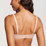 Women's Underwire Balconette Bra - Unlined Blush Beige