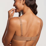 Women's Underwire Balconette Bra - Unlined Gravel Beige