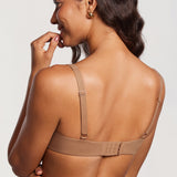 Women's Underwire Balconette Bra - Unlined Gravel Beige