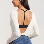 Women's Lacy Mesh Front Closure Bra Beige