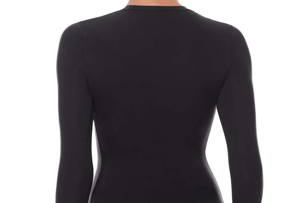 Women's Single-Layer Basic Long Sleeve Shirts Graphite Grey