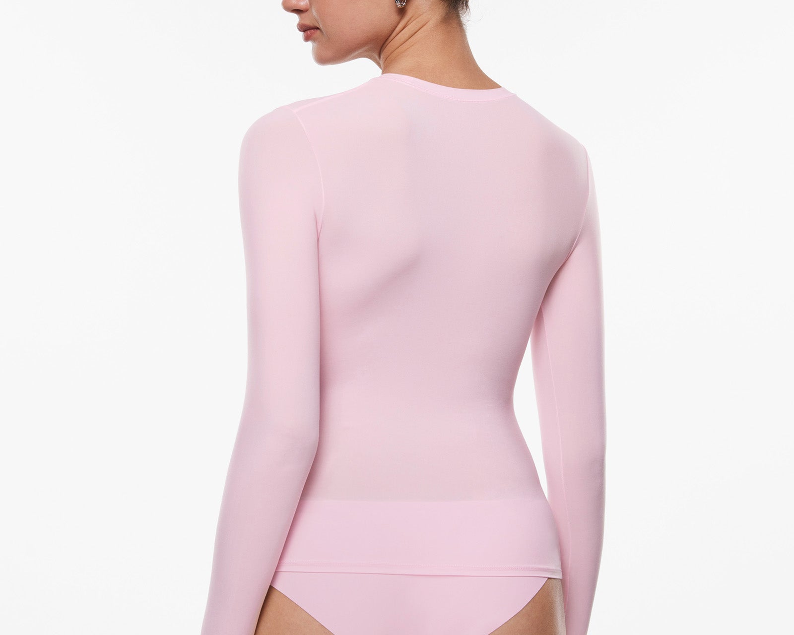 Women's Single-Layer Basic Long Sleeve Shirts True Navy