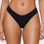 Women's V-shaped Low Rise Thongs 3 Pack Hazelnut (3pack)