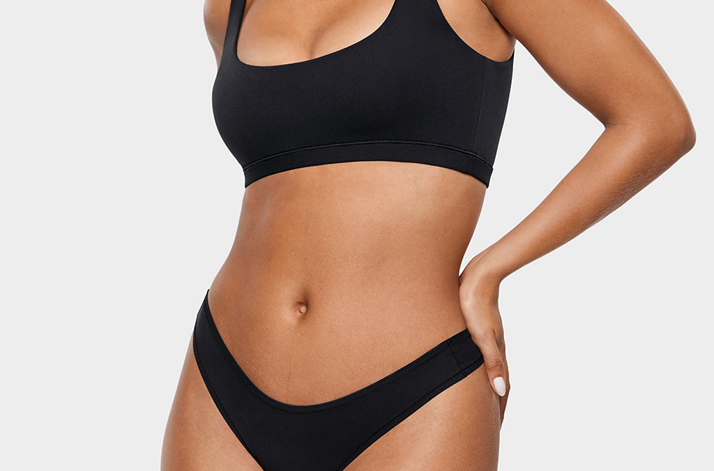 Women's V-shaped Low Rise Thongs 3 Pack Hazelnut (3pack)