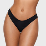 Women's V-shaped Low Rise Thongs 3 Pack Hazelnut (3pack)