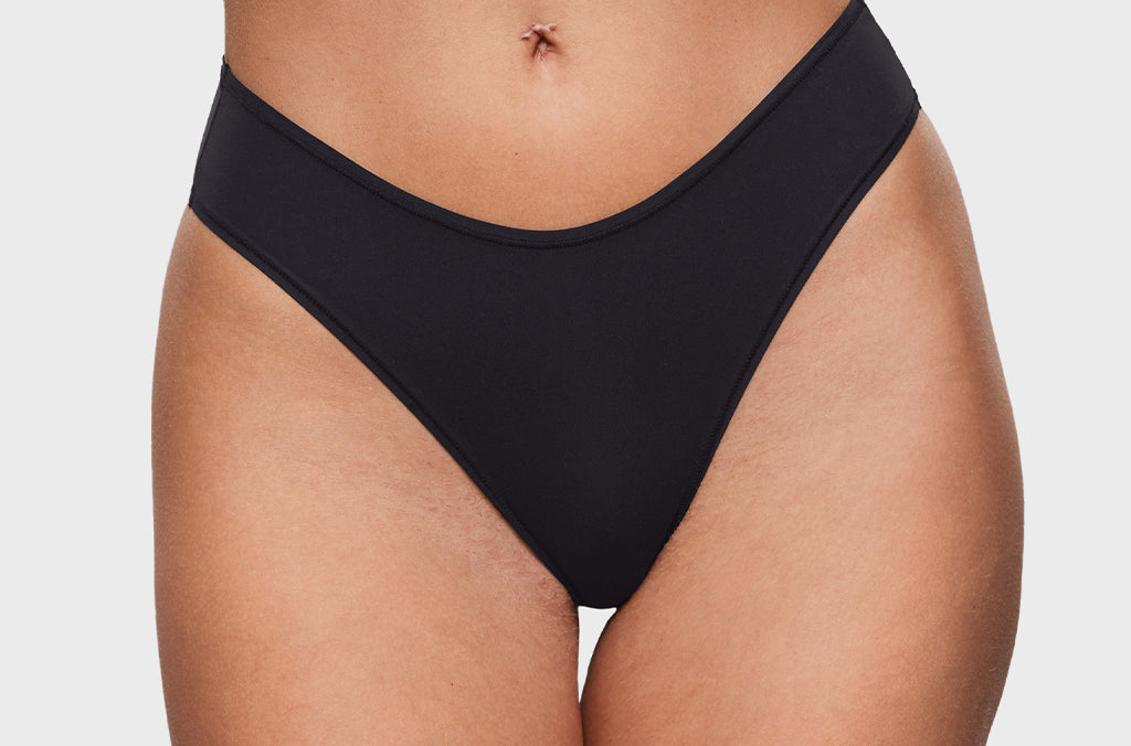 Women's Smooth High Cut Cheeky Briefs 3 Pack Gravel (3pack)