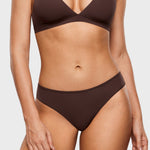 Women's Smooth High Cut Cheeky Briefs 3 Pack Gravel (3pack)