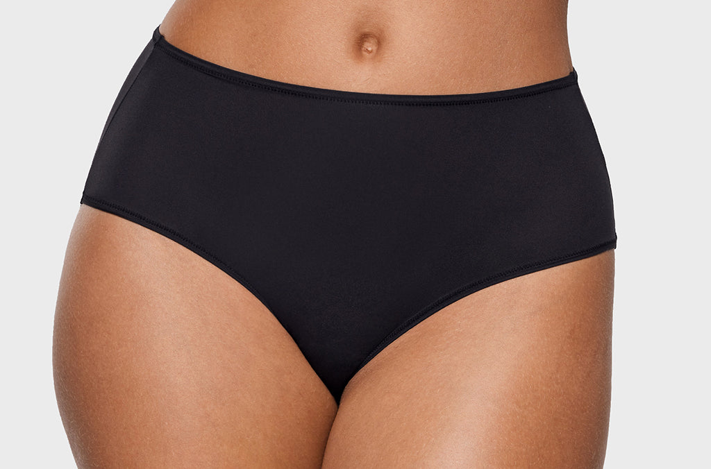 Women's Classic Mid Waist Full Briefs 3 Pack Gravel (3pack)