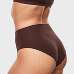 Women's Classic Mid Waist Full Briefs 3 Pack Hazelnut (3pack)