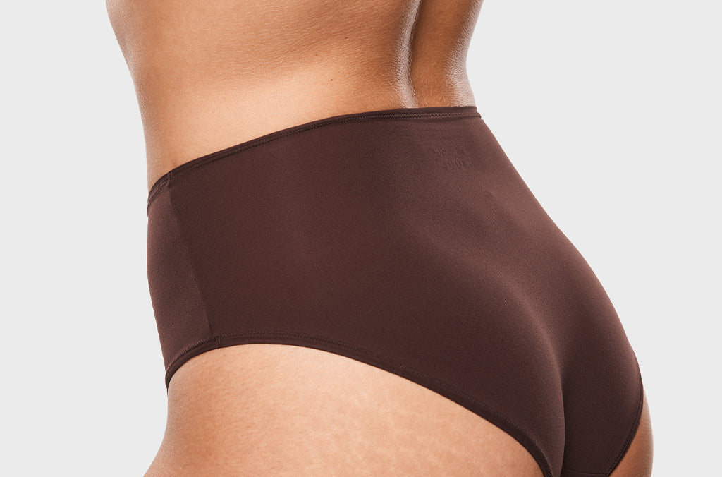 Women's Classic Mid Waist Full Briefs 3 Pack Hazelnut (3pack)