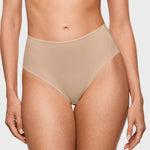 Women's Classic Mid Waist Full Briefs 3 Pack Light Oatmeal (3pack)