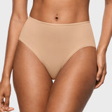 Women's Classic Mid Waist Full Briefs 3 Pack Wheat (3pack)