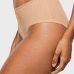 Women's Classic Mid Waist Full Briefs 3 Pack Wheat (3pack)