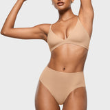 Women's Classic Mid Waist Full Briefs 3 Pack Wheat (3pack)