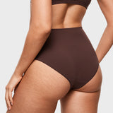 Women's Classic Mid Waist Full Briefs 3 Pack Warm Beige (3pack)