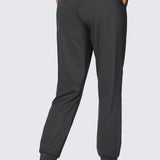 Women's Stretch Drawstring Jogger with Pockets 28'' Black